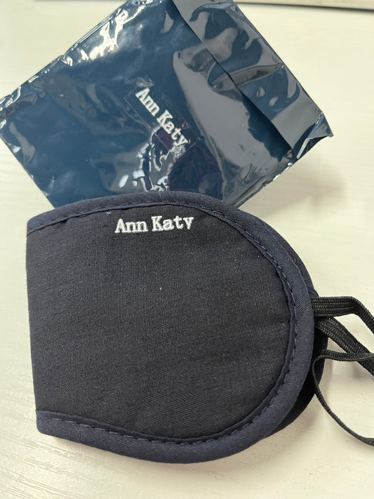 Ann Katy Sleep Mask, 1 Pack 100% Real Natural Pure Silk Eye Mask with Adjustable Strap for Sleeping, BeeVines Eye Sleep Shade Cover, Blocks Light Reduces Puffy Eyes Gifts