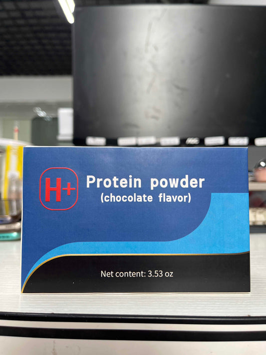 H+ Nutri Protein Powder, Chocolate Milkshake, 30g Protein, 1g Sugar, 100% Whey Protein, Keto Friendly, No Soy Ingredients, Gluten Free