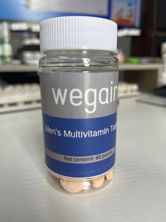 Wegain Multivitamin For Him with No Iron, Mens Multivitamins for Daily Nutritional Support, Multivitamin for Men