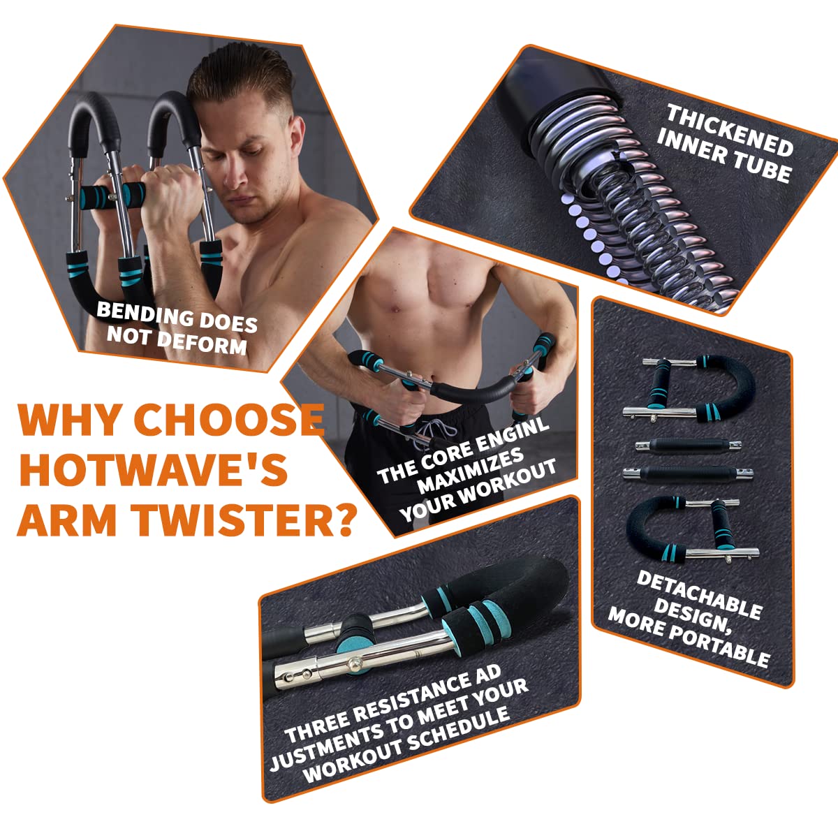 HOTWAVE Ultimate Twister Arm Exerciser